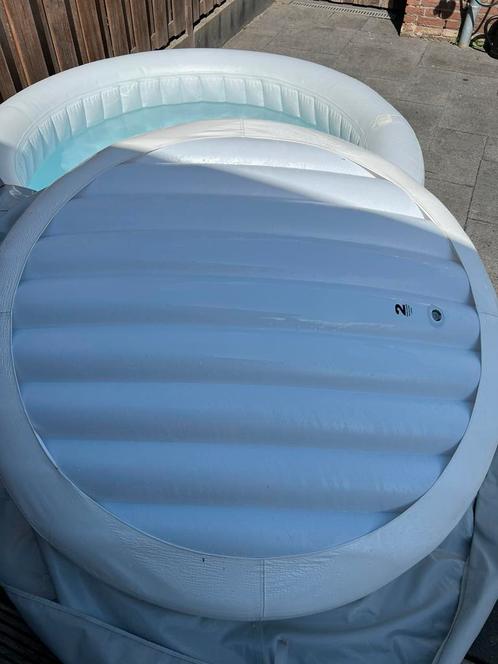 Lay-z spa deksel inclusief afdekzeil | meerdere modellen, Tuin en Terras, Bubbelbaden en Hottubs, Zo goed als nieuw, Afdekzeil