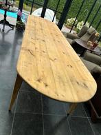 Fantastische extra lange grenen tafel, Ophalen, 200 cm of meer, 50 tot 100 cm, Zo goed als nieuw