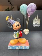 Disney Traditions Mickey Mouse ‘cheerful celebration’, Verzamelen, Ophalen, Mickey Mouse, Zo goed als nieuw, Beeldje of Figuurtje