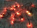 Vintage kerstverlichting kleine lampjes gekleurd 20 delig, Ophalen of Verzenden, Zo goed als nieuw