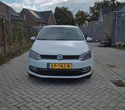 Volkswagen Polo 1.2 TSI 66KW DSG 2015 Wit, Auto's, Volkswagen, Particulier, Polo, Airbags, Airconditioning, Bluetooth, Boordcomputer