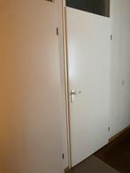 4 Opdekdeuren: Toilet/Badkamer slot, lichte schade, Doe-het-zelf en Verbouw, Deuren en Horren, Ophalen, Gebruikt, 80 tot 100 cm