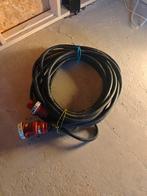 25m 5x10mm2 Kabel met 63A Stekkers, Doe-het-zelf en Verbouw, Ophalen, Gebruikt, Kabel of Snoer