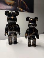Dark Marble Teddybear Set - 35cm & 28cm - Modern Art Mania, Ophalen of Verzenden, Nieuw, Dier
