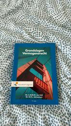 Grondslagen Vermogensrecht, Boeken, Studieboeken en Cursussen, Ophalen of Verzenden, Beta, Zo goed als nieuw, HBO