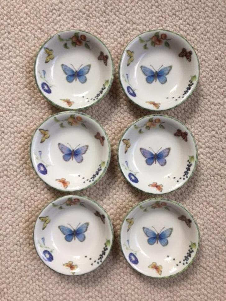 Janneke Brinkman petit four schaaltje salentijn, Huis en Inrichting, Keuken | Servies, Zo goed als nieuw, Schaal of Schalen, Overige stijlen