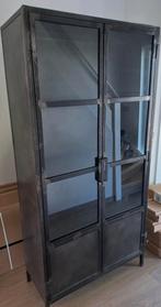 Vitrine kast metaal carpino van pronto, Ophalen, 50 tot 100 cm, Zo goed als nieuw, Metaal