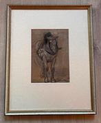 Johan Meijer (1885-1970) - Trekpaard, Antiek en Kunst, Ophalen of Verzenden