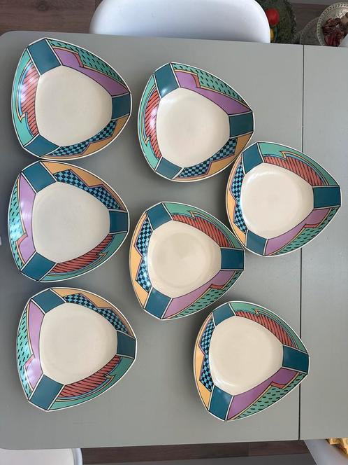 Dorothy Hafner Rosenthal diepe borden, Huis en Inrichting, Keuken | Servies, Zo goed als nieuw, Bord(en), Overige stijlen, Porselein