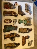 Porseleinen Kerstbeeldjes - 1 Mist Hoofd, kerst, Ophalen