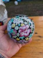 Chinees porseleinen gemberpotje millefiori, Ophalen of Verzenden