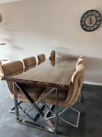 Meubels te koop, Huis en Inrichting, Complete eetkamers, Ophalen, Gebruikt, 4 tot 6 stoelen