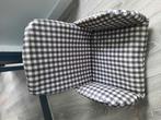 Stoelverkleiner,zwart wit geblokt, Ophalen of Verzenden, Zo goed als nieuw, Overige typen, Stoelverkleiner