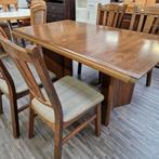 Pastoe-stijl eettafel met vier stoelen, Ophalen, Gebruikt, ., 4 tot 6 stoelen