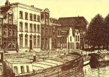 Zwolle binnen de grachten, Thorbeckegracht - 1980 gelopen beschikbaar voor biedingen