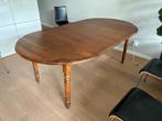 Antieke Uitschuifbare Houten Eettafel, Huis en Inrichting, Tafels | Eettafels, Ophalen, Gebruikt, 200 cm of meer, 50 tot 100 cm