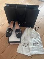 Gucci horsebit loafers leer flats, Loafers, Zwart, Ophalen of Verzenden, Gucci