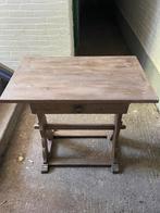 Tafeltje, Huis en Inrichting, Tafels | Bijzettafels, Ophalen of Verzenden, Rond, Hout, Minder dan 55 cm