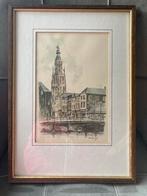Ets Breda - V.d. Burg - Ingelijst, Ophalen of Verzenden