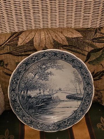 Delfts Blauw Wandbord beschikbaar voor biedingen