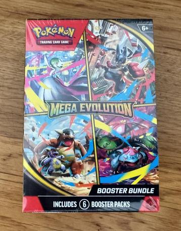 Pokemon TCG: Mega Evolution - 6 Booster Bundel beschikbaar voor biedingen
