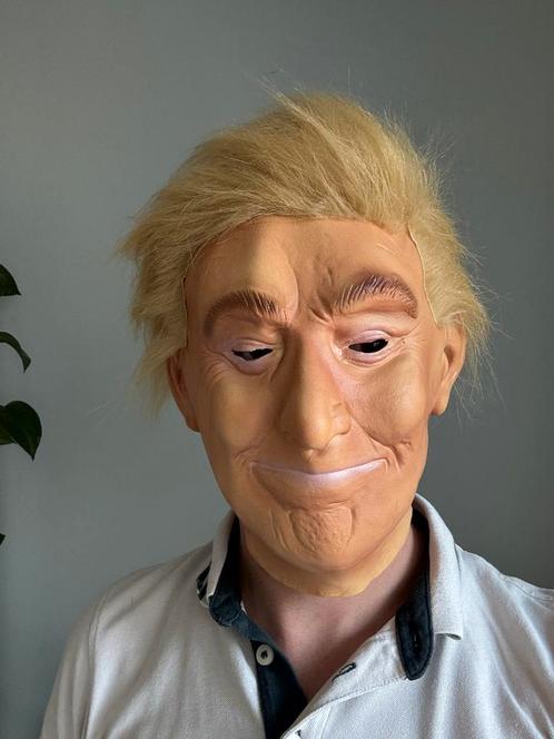 Trump en Musk maskers deluxe, Hobby en Vrije tijd, Feestartikelen, Nieuw, Ophalen of Verzenden