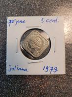 70 jaar juliana, 1979., 5 cent munt., Postzegels en Munten, Ophalen of Verzenden, Koningin Juliana, 1 cent