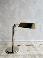 Vintage messing tafellamp / leeslamp, -, -, Ophalen of Verzenden, -