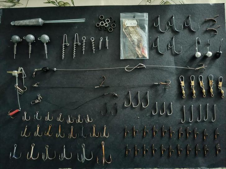 OPRUIMING Divers NIEUW roofvis materiaal , zie beschrijving, Watersport en Boten, Hengelsport | Roofvissen, Nieuw, Complete set