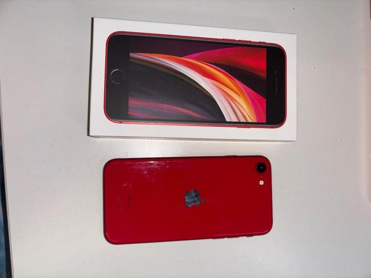 iPhone SE 2020 red, Telecommunicatie, Mobiele telefoons | Apple iPhone, Gebruikt, 64 GB, Zonder abonnement, Zonder simlock, iPhone SE (2020)