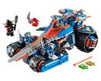 Lego Nexo Knights Set 70315 - Clay's Rumble Blade, Ophalen of Verzenden, Zo goed als nieuw, Complete set, Lego