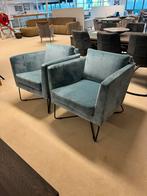 2 GLOEDNIEUWE FAUTEULS VAN €918,- VOOR €375,-, Huis en Inrichting, Fauteuils, Ophalen, Minder dan 50 cm, 75 tot 100 cm, Zo goed als nieuw
