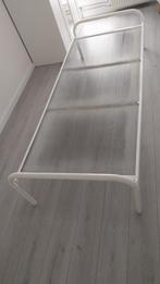 Metalen bed extra lang 90x220, Huis en Inrichting, Ophalen, Gebruikt, 90 cm, Eenpersoons