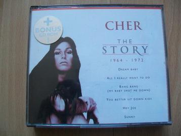 CD : CHER - The Story 1964 - 1972 + Bonus CD-Rom beschikbaar voor biedingen