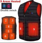 Maat XS/S Nieuwe verwarmbare bodywarmer Man / vrouw / heren, Ophalen of Verzenden, Nieuw, Maat 36 (S), Zwart