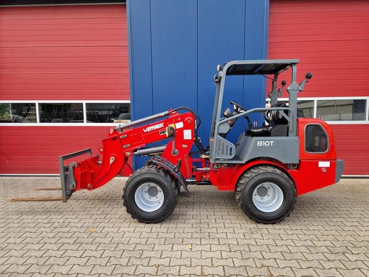 WEMATIK 810T SHOVEL KUBOTA MOTOR BJ2021 439 UUR 4X AANBOUW, Zakelijke goederen, Machines en Bouw | Kranen en Graafmachines, Wiellader of Shovel