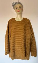 Camel oversized M gebreide trui knitted H&M knitwear, Maat 38/40 (M), H&M, Bruin, Ophalen of Verzenden
