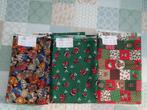 Lapjes kerststof voor het maken van kaarten of kleding, Ophalen of Verzenden, Nieuw, Katoen, 30 tot 120 cm