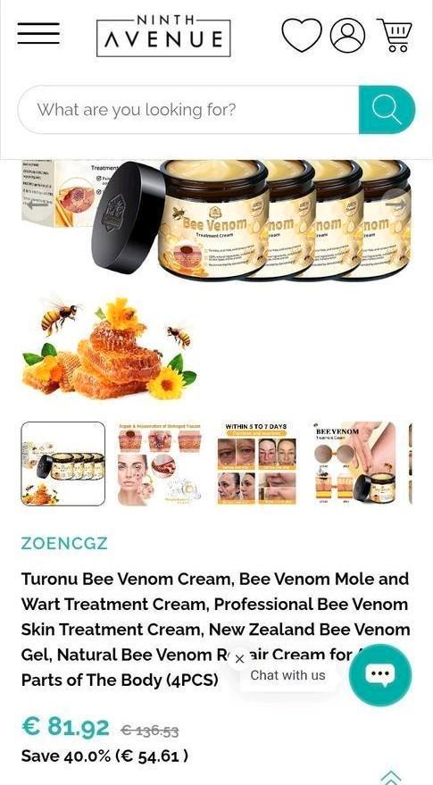 Bijengif Creme & Lymfedrainage Pleisters - Complete Kuur, Sieraden, Tassen en Uiterlijk, Uiterlijk | Gezichtsverzorging, Nieuw