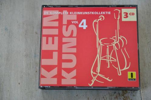 KLEINKUNST Volume 4 = Komplete Kleinkunstkollecktie 3CDbo, Cd's en Dvd's, Cd's | Nederlandstalig, Levenslied of Smartlap, Verzenden