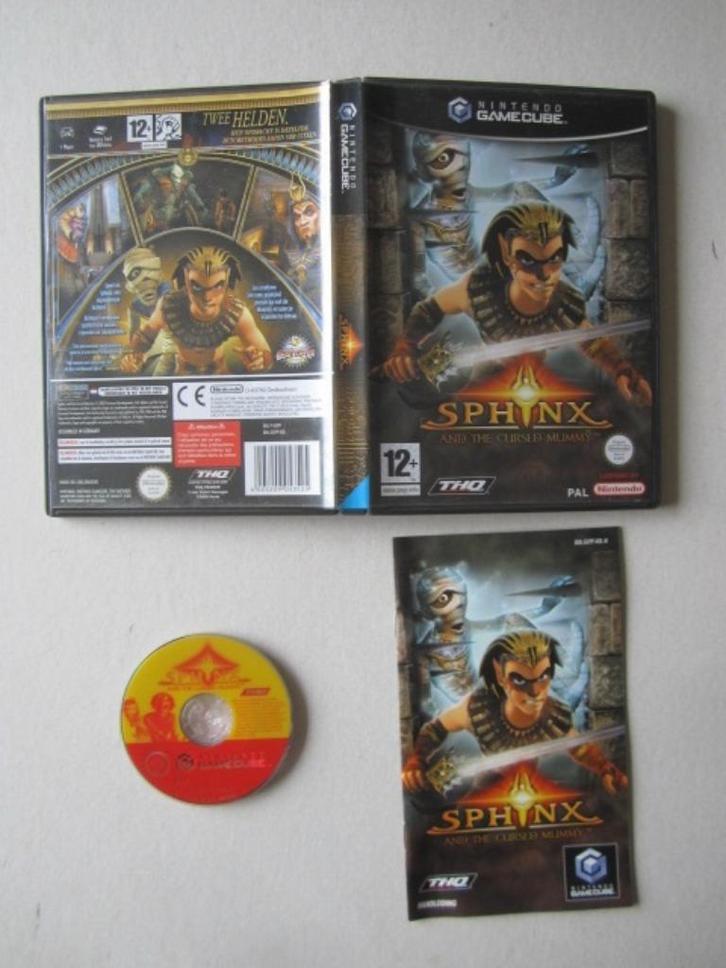 Sphinx Nintendo Gamecube, Spelcomputers en Games, Games | Nintendo GameCube, Avontuur en Actie, 1 speler, Vanaf 3 jaar, Ophalen of Verzenden