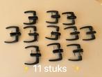Vintage deurklinken set jaren 20 30 11 stuks Retro beslag, Ophalen, Huis en Inrichting