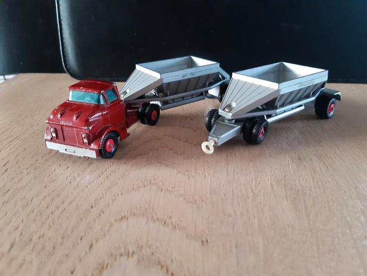 Matchbox Major Pack Fruehauf Hopper, Hobby en Vrije tijd, Modelauto's | Overige schalen, Gebruikt, Bus of Vrachtwagen, Ophalen of Verzenden