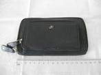 De Rooy Rooij dR zwart leren portemonnee als nieuw, Sieraden, Tassen en Uiterlijk, Portemonnees, Ophalen of Verzenden, Zo goed als nieuw