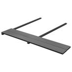 Terrasplanken HKC met accessoires 20 m? 2,2 m grijs, Tuin en Terras, Niet ingevuld, Kunststof, Niet ingevuld, Nieuw