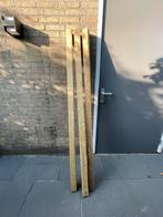 3x Grenen Tuinpaal 68x68x180 nieuw, Doe-het-zelf en Verbouw, Hout en Planken, Gebruikt, Grenen, 50 mm of meer, Balk
