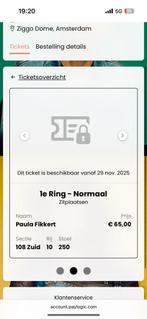 Krezip 6 december Ziggodome, Tickets en Kaartjes, Drie personen of meer, December