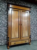 Oude Linnenkast / Kledingkast / Meidenkast, Huis en Inrichting, Kasten | Kledingkasten, Ophalen, Gebruikt, 100 tot 150 cm, 150 tot 200 cm