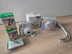 Fujifilm Instax mini 9 Smoky White met tas, Ophalen of Verzenden, Zo goed als nieuw, Fuji