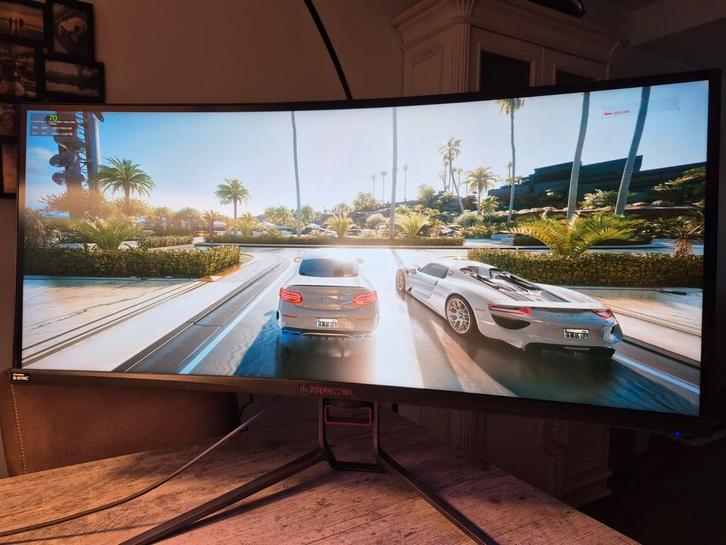 Acer Predator x34p gaming monitor. 34 inch Ultra Wide, Computers en Software, Monitoren, Zo goed als nieuw, DisplayPort, HDMI